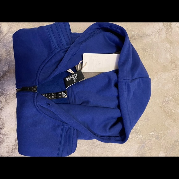 Adidas Hoodie in ROYAL BLUE, size XS - Picture 4 of 4